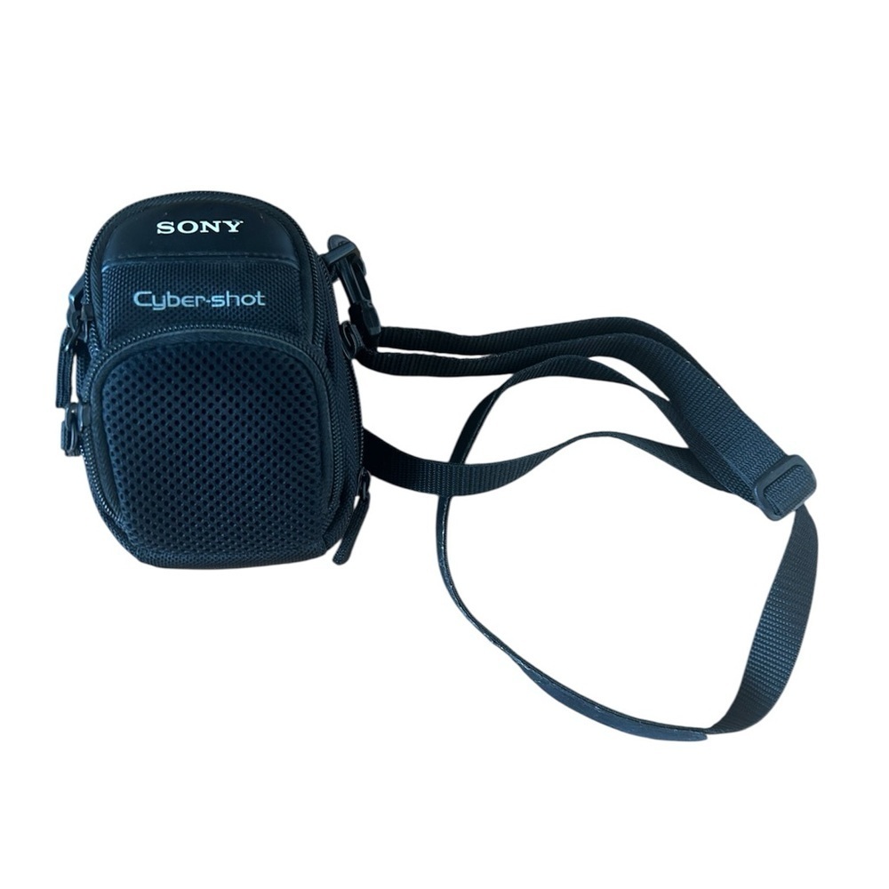 Sony Cyber Shot Camera Carry Bag Case 3 Pocket with Shoulder Strap